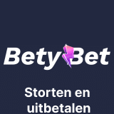 BetyBet Storten en uitbetalen